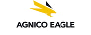 Logo of Agnico Eagle mining company who uses Coencorp's mining fleet mangement software