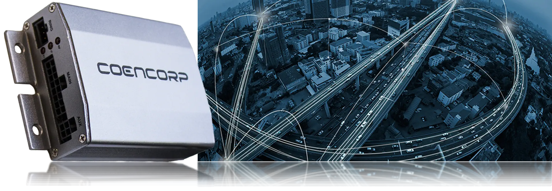An electronic tracking unit used on fleet vehicles to track location, speed, function and other vital data. An electronic tracking unit used on fleet vehicles to track location, speed, function and other vital data.