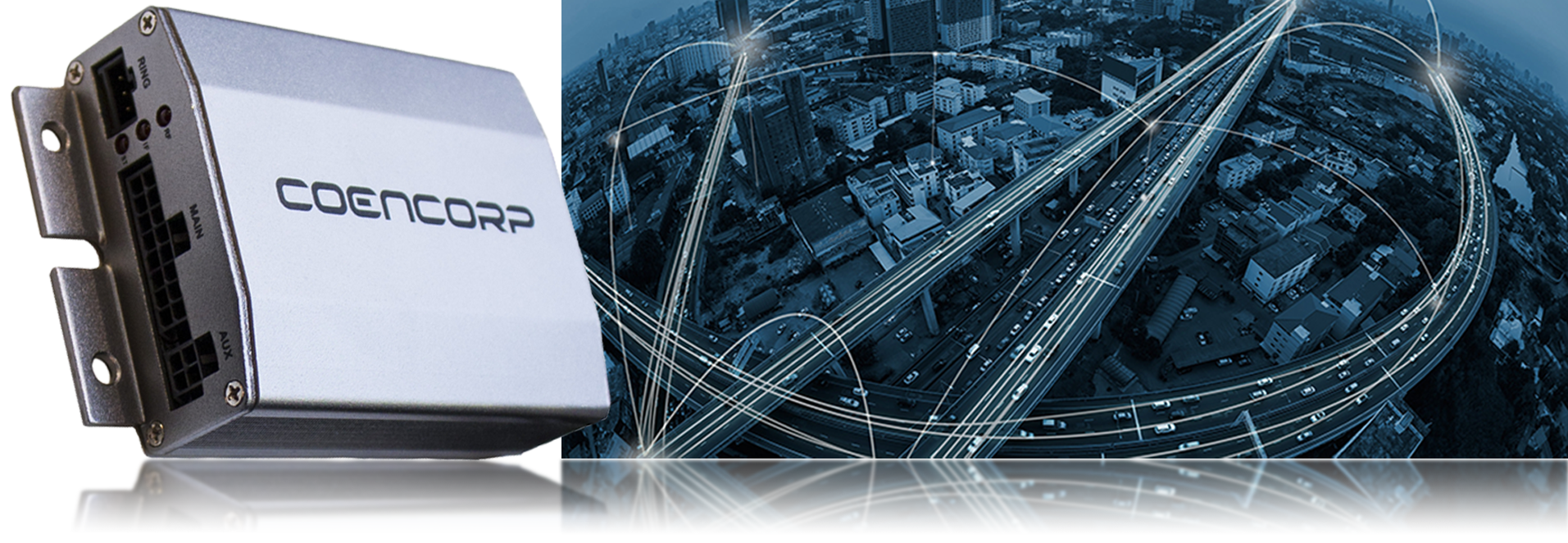 An electronic tracking unit used on fleet vehicles to track location, speed, function and other vital data. An electronic tracking unit used on fleet vehicles to track location, speed, function and other vital data.